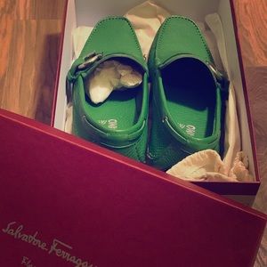 Brand new Ferragamo shoes with box